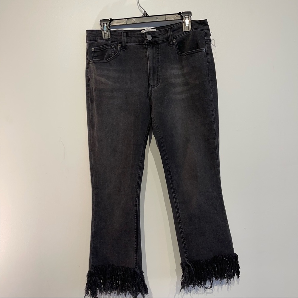 For The Republic Cropped + Flared Denim 8/28